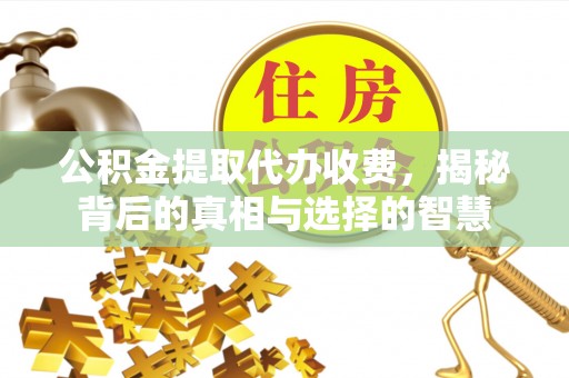 太子河公积金提取代办收费，揭秘背后的真相与选择的智慧