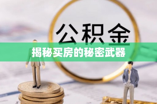 太子河揭秘买房的秘密武器