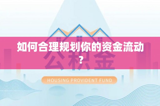 太子河如何合理规划你的资金流动？
