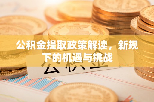 太子河公积金提取政策解读，新规下的机遇与挑战