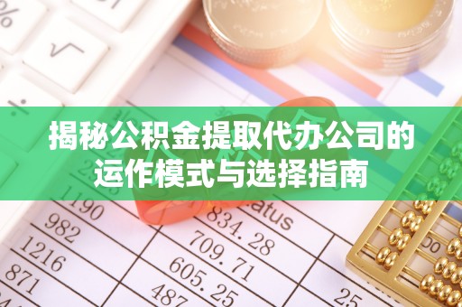 太子河揭秘公积金提取代办公司的运作模式与选择指南