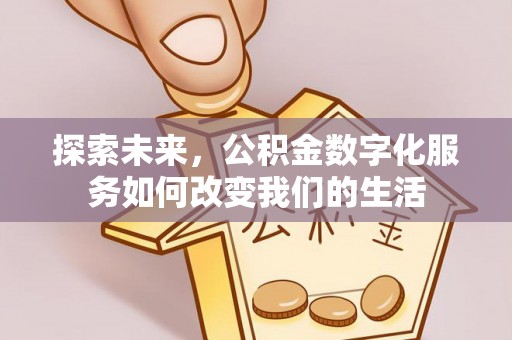 太子河探索未来，公积金数字化服务如何改变我们的生活