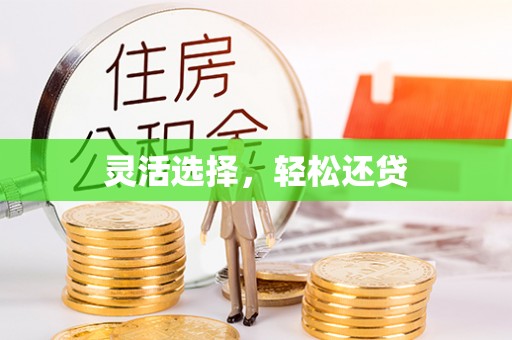 太子河灵活选择，轻松还贷