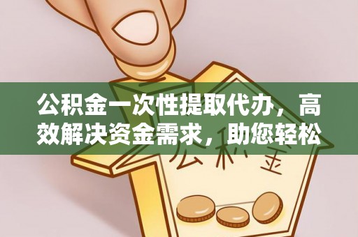 太子河公积金一次性提取代办，高效解决资金需求，助您轻松应对生活难题