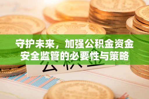 太子河守护未来，加强公积金资金安全监管的必要性与策略