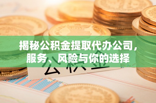 太子河揭秘公积金提取代办公司，服务、风险与你的选择