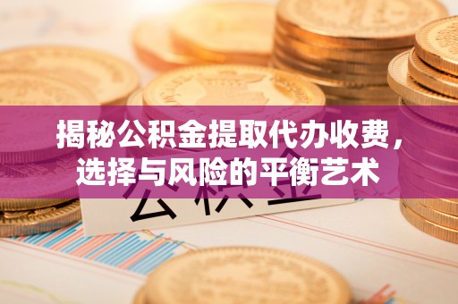 太子河揭秘公积金提取代办收费，选择与风险的平衡艺术