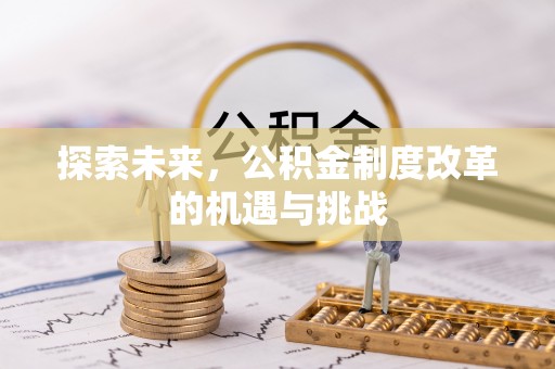 太子河探索未来，公积金制度改革的机遇与挑战