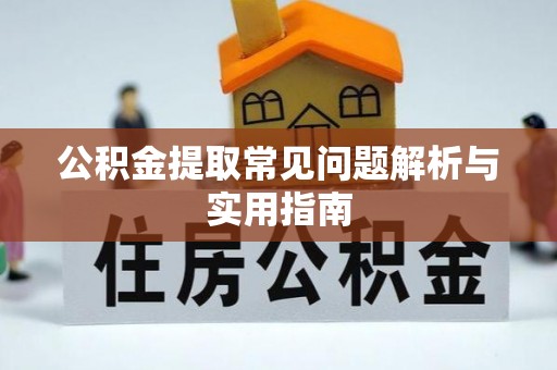 太子河公积金提取常见问题解析与实用指南