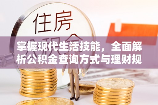 太子河掌握现代生活技能，全面解析公积金查询方式与理财规划