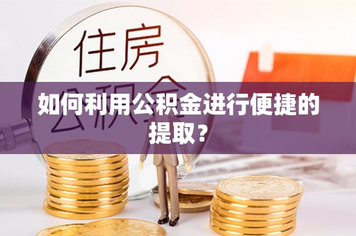 太子河如何利用公积金进行便捷的提取？